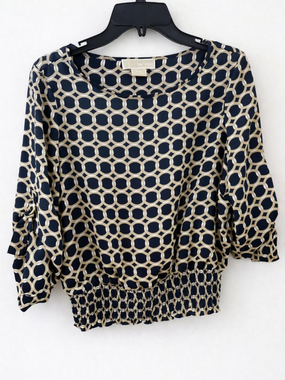 Michael Kors Small Geometric Print Blouse